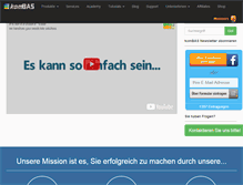 Tablet Screenshot of kombas.de